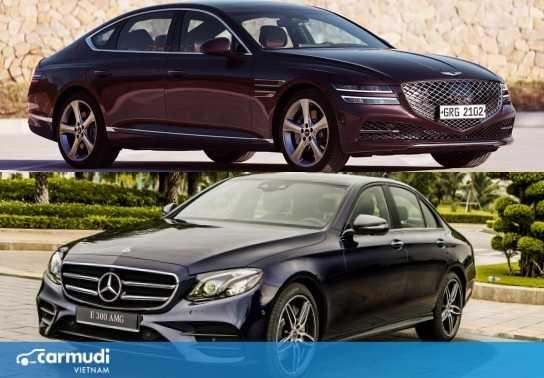 Chọn mua Genesis G80 hay Mercedes E300 AMG?