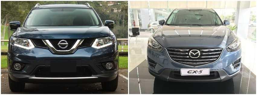 Có nên bán Mazda CX5 AWD facelift 2017 đổi Nissan X-Trail 2.5 AWD 2016-2017?
