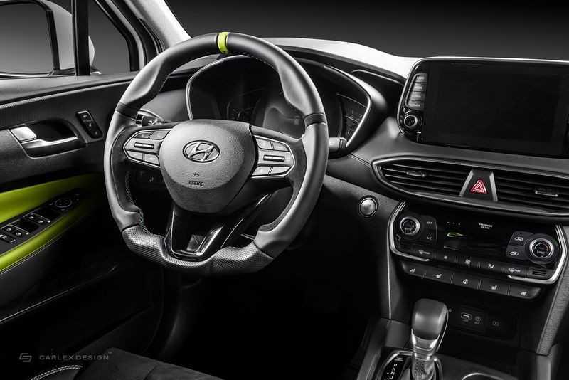 Nội thất Hyundai Santa Fe của Carlex Design