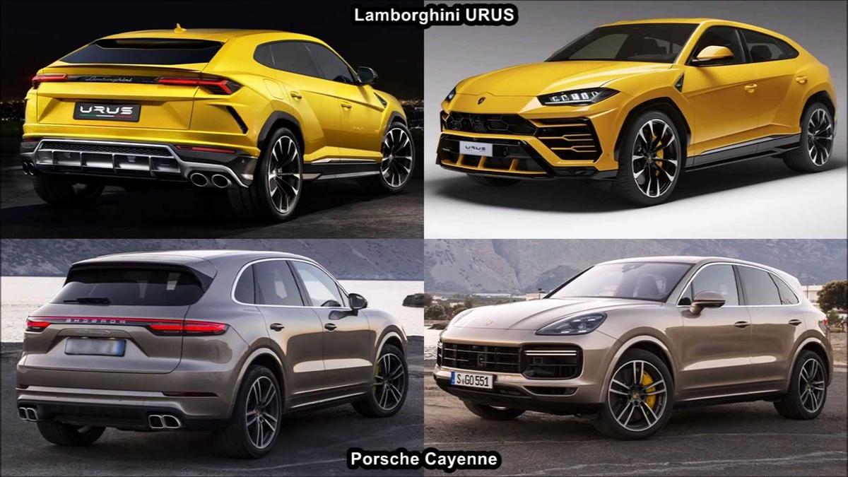 Lamborghini Urus và Porsche Cayenne cùng Platform