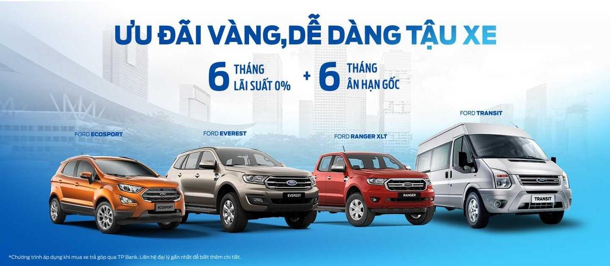 Chương trình “Ưu Đãi Vàng, Dễ Dàng Tậu Xe” của Ford Việt Nam