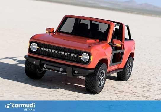 Ford Bronco 2021 lần đầu lộ diện không ngụy trang