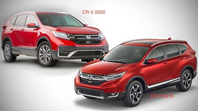 Bản nâng cấp Honda CR-V so với bản hiện hành