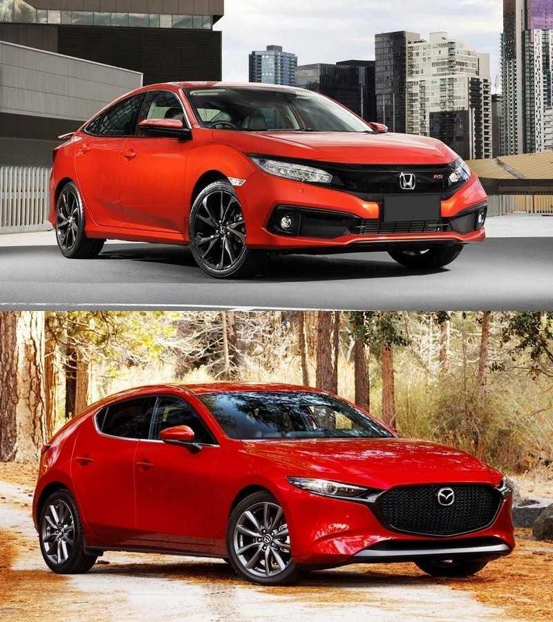 Mazda 3 Signature và Civic RS