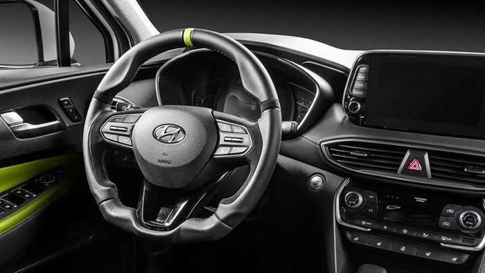 Vô-lăng của Hyundai SantaFe độ
