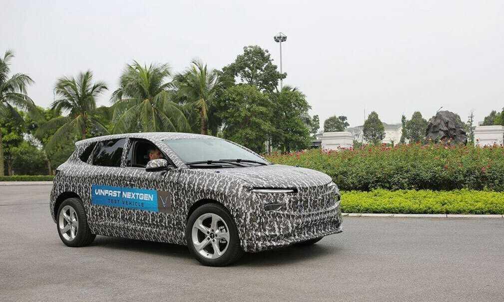 Xe điện Vinfast chạy thử nghiệm