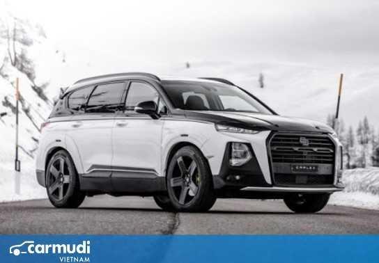 Diện mạo hầm hố của Hyundai SantaFe được độ bởi Carlex Design.