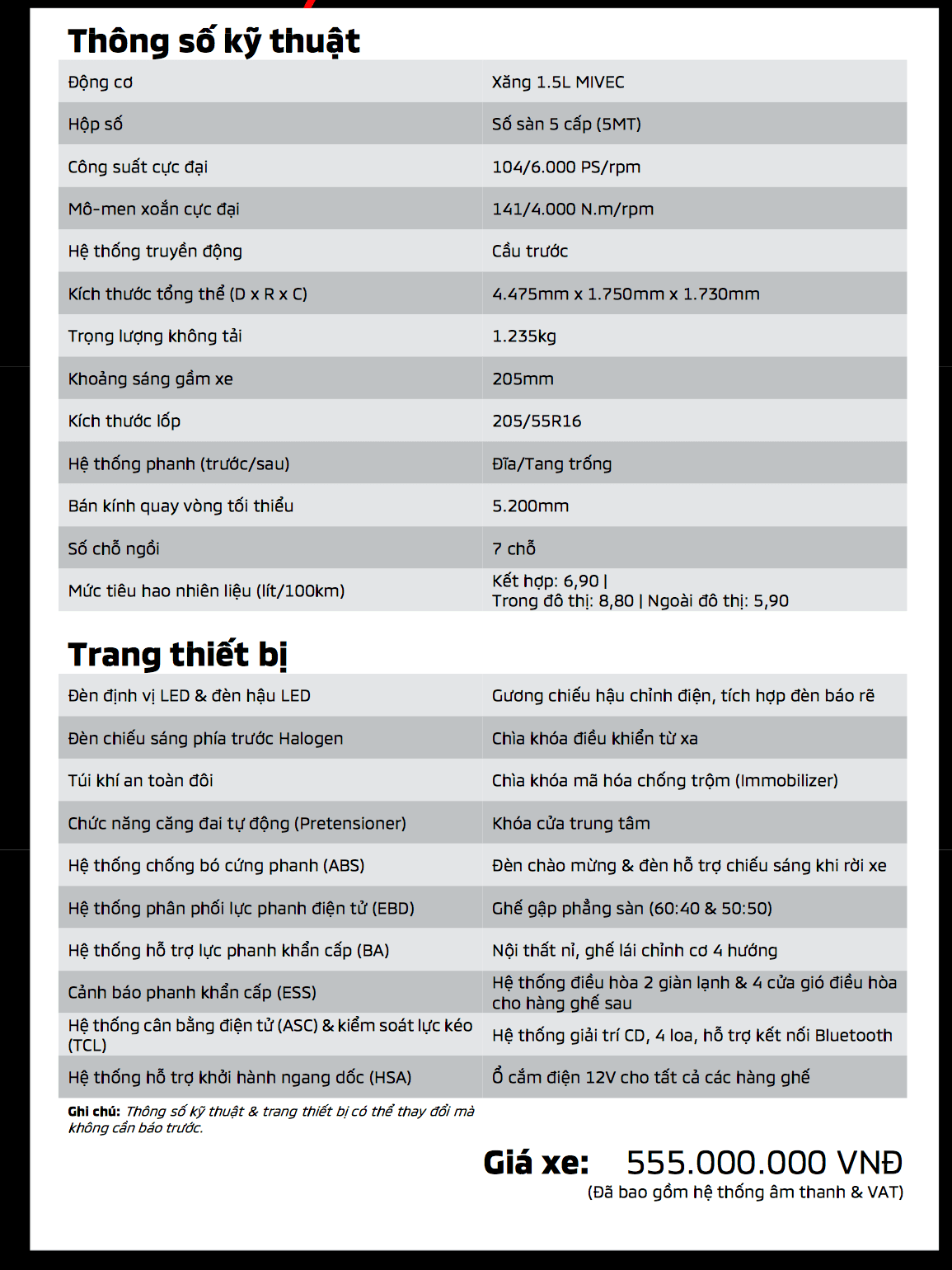 Mitsubishi Xpander 2020 MT 