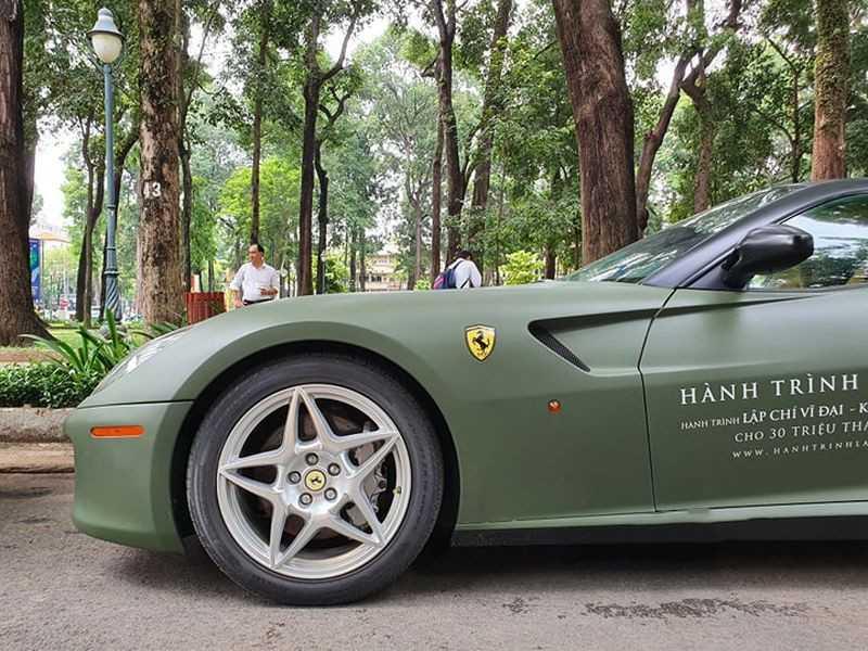 Mâm xe của Ferrari 599 GTB duy nhất Việt Nam