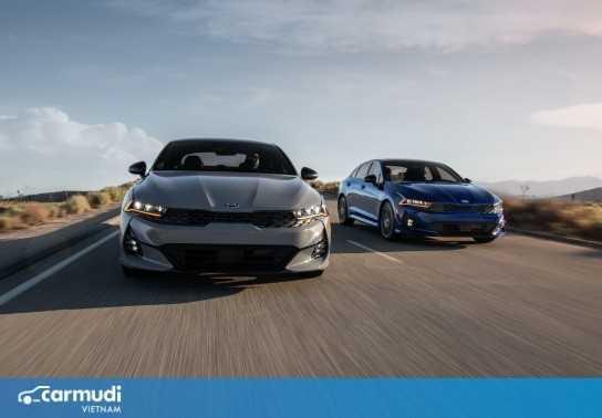 Kia K5 2021 có giá khởi điểm từ 23.490 USD tại Mỹ