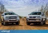 Ford Everest 2020 và Toyota Fortuner 2020: Lựa chọn nào tốt hơn?
