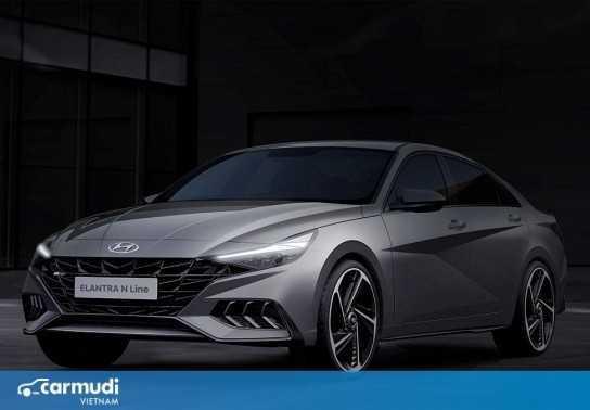 Hé lộ kiểu dáng Hyundai Elantra N Line 2021 trước khi ra mắt