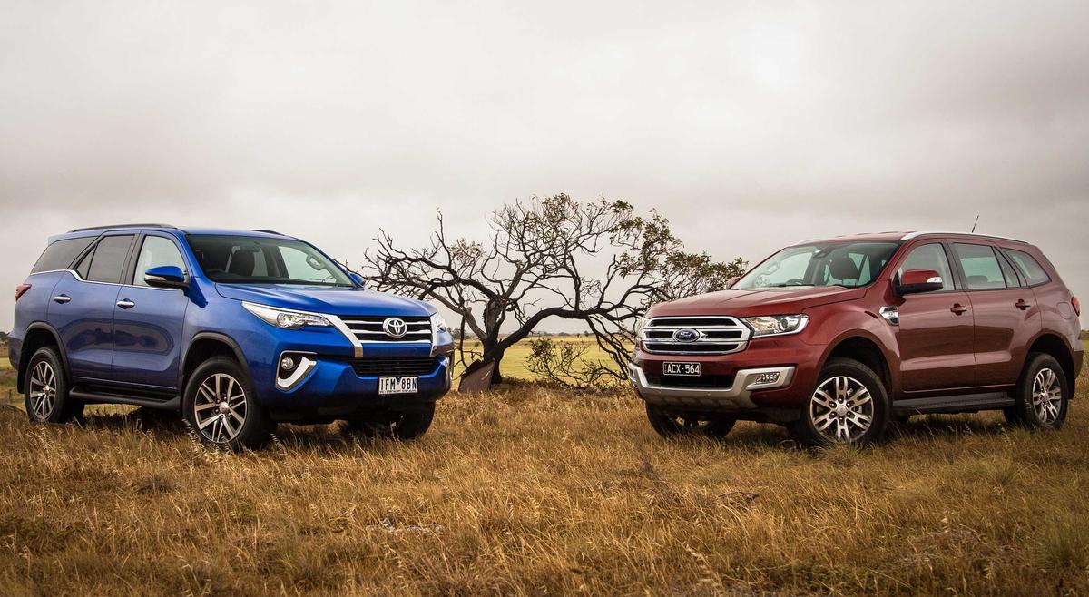 Ford Everest 2020 và Toyota Fortuner 2020