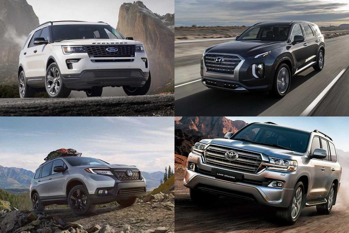 Những mẫu SUV 7 chỗ cỡ lớn