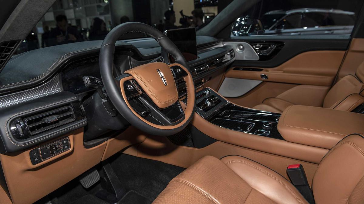 Nội thất của Lincoln Aviator 2020