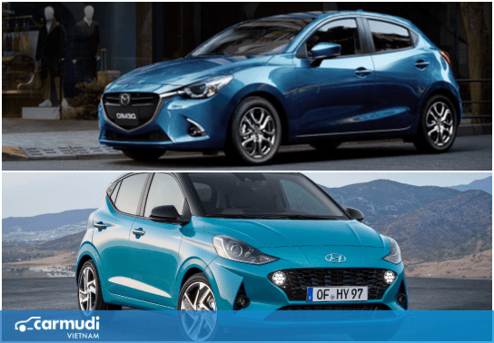 Với tài chính 440 triệu thì nên mua Hyundai i10 mới hay Mazda 2 2017 Hatchback cũ?