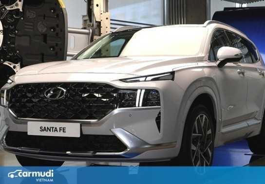 Hyundai SantaFe 2021 trình làng thị trường Hàn Quốc với giá bán từ 605 triệu đồng