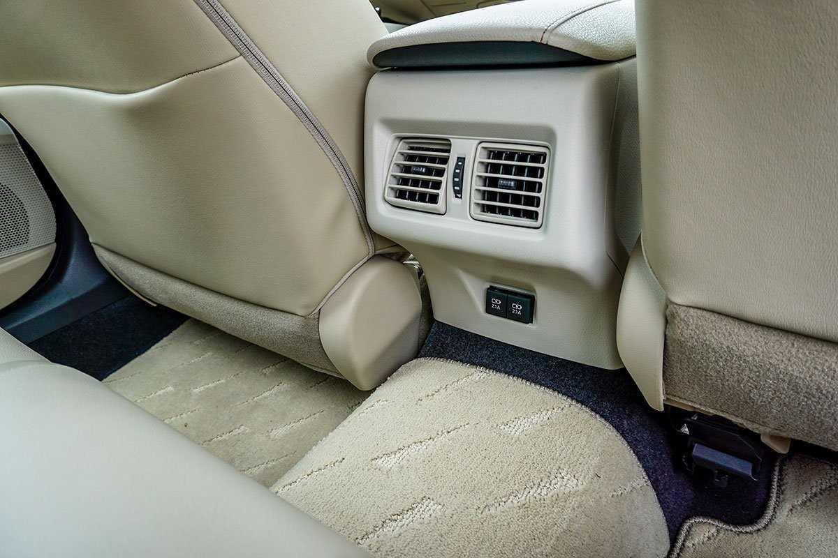 Cửa gió của Toyota Camry 2020