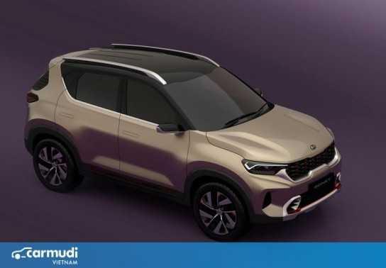 SUV cỡ nhỏ Kia Sonet "thả thính" loạt ảnh teaser trước thềm ra mắt