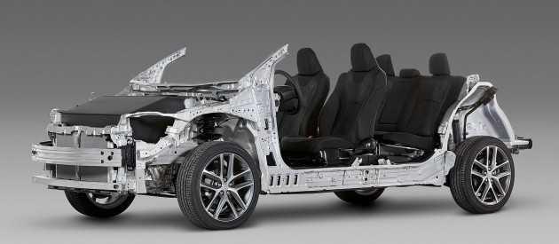 Khung xe của Toyota Corolla Cross