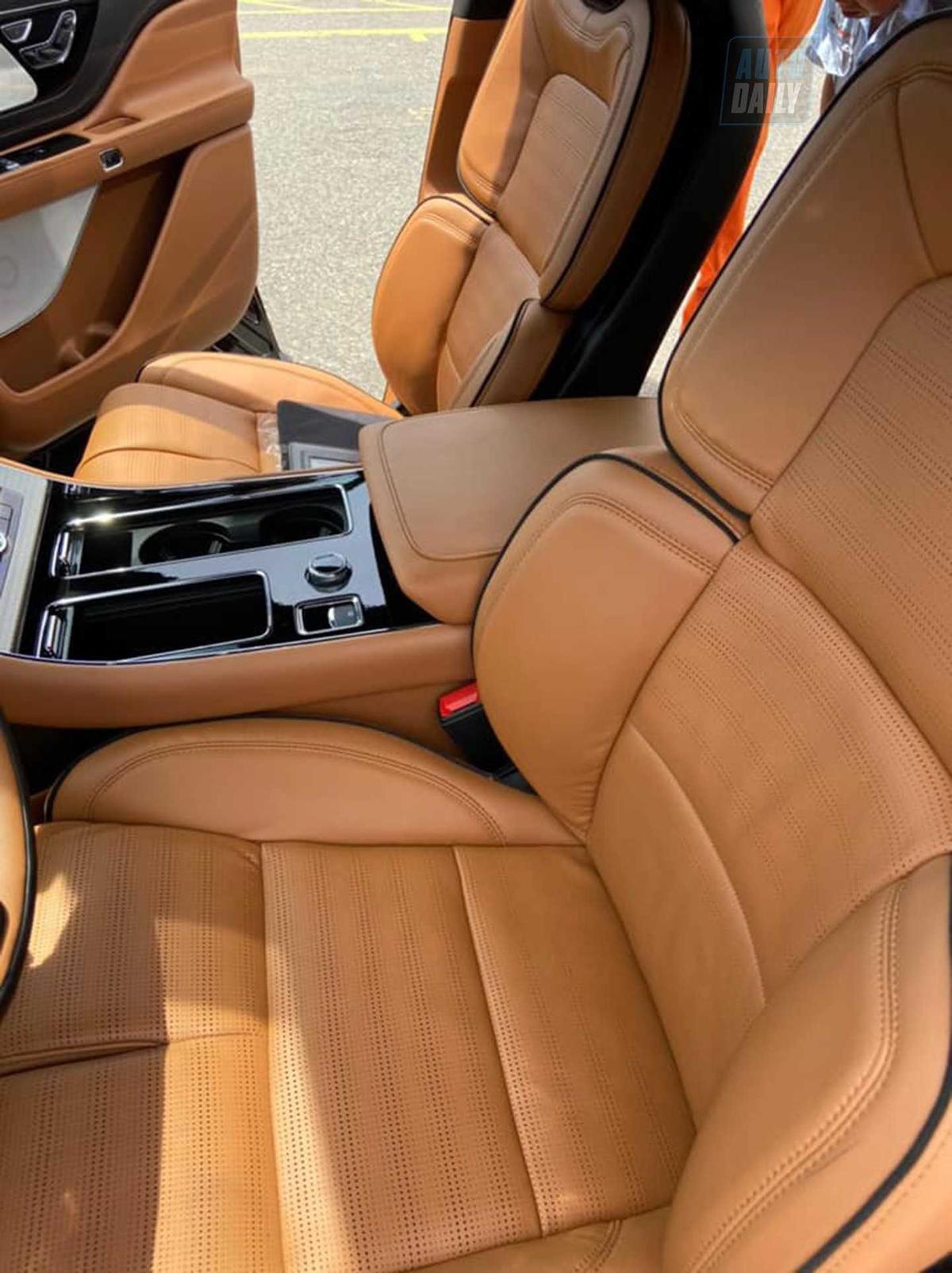 Ghế ngồi của Lincoln Aviator 2020