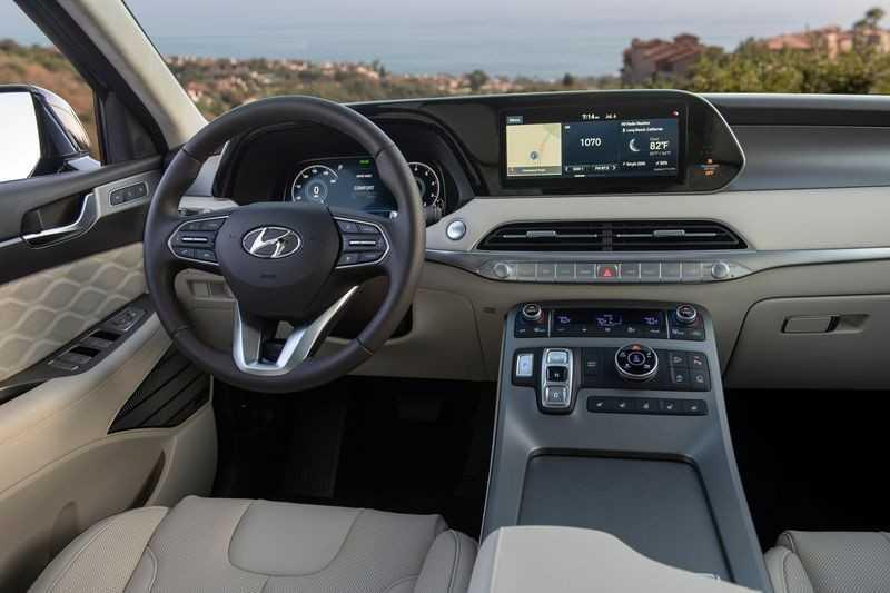 Nội thất Hyundai Palisade Calligraphy 2021