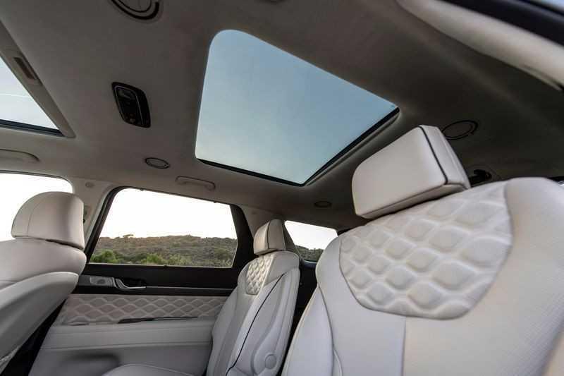 Nội thất Hyundai Palisade Calligraphy 2021