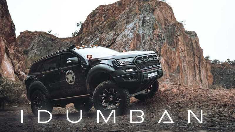 Ford Endeavour off-road