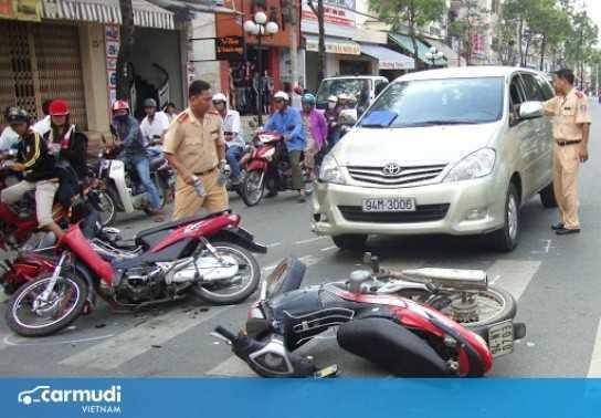 Giải thích về vi phạm giao thông đường bộ gây tai nạn