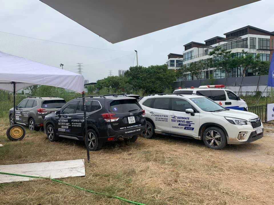 Subaru Forester chạy thử