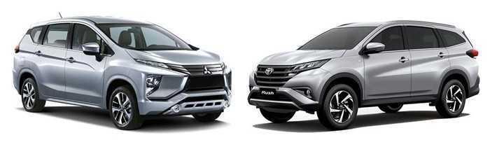 So sánh hai dòng xe Toyota Rush và Mitsubishi Xpander 