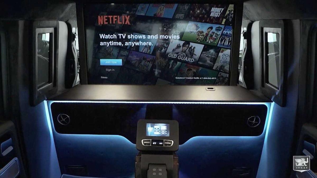 Nội thất Mercedes-AMG G63 của Inkas