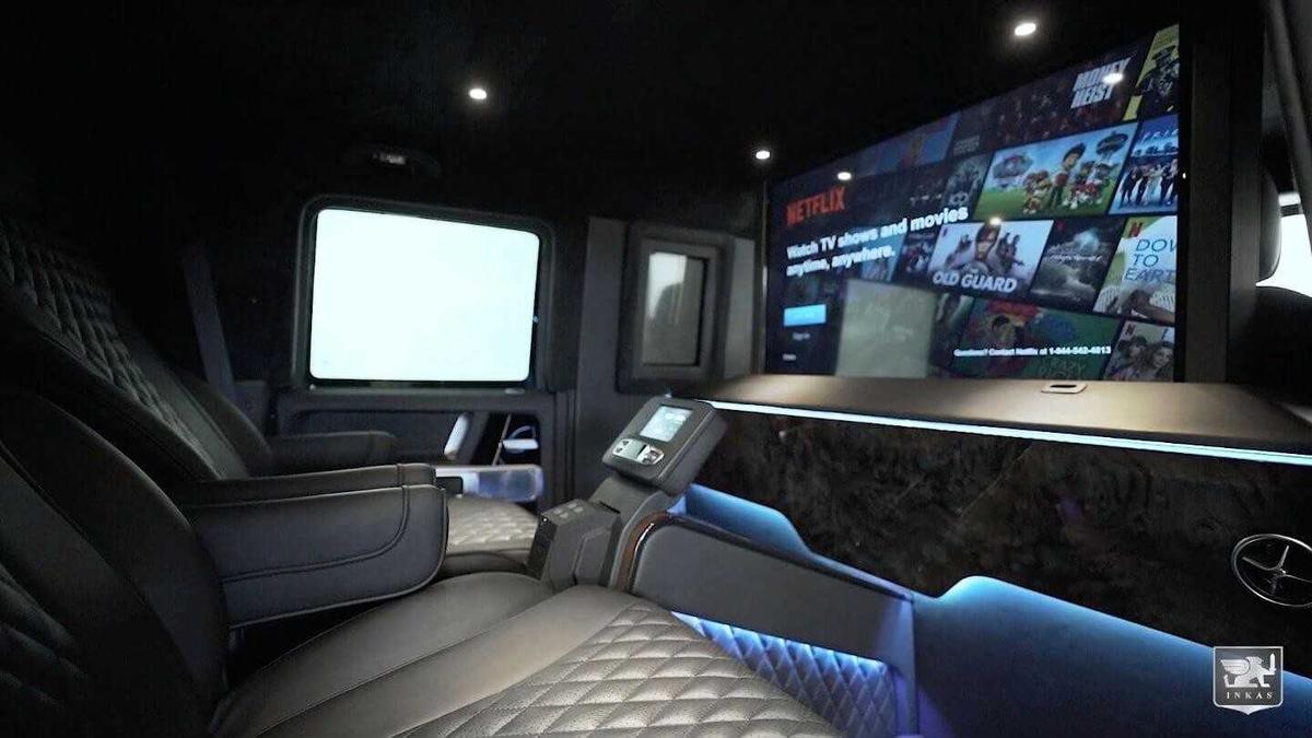 Nội thất Mercedes-AMG G63 của Inkas