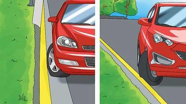 Đỗ xe theo hướng lên dốc trên đoạn đường có vỉa hè