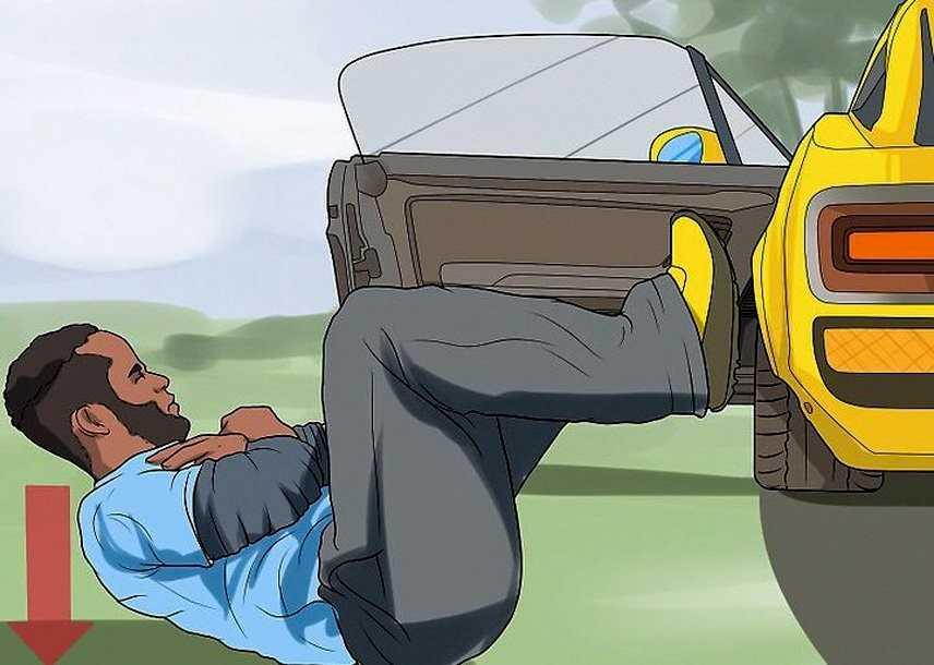 Cố tiếp đất bằng lưng