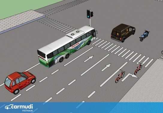 Bạn đang mắc lỗi sai làn hay lỗi không tuân thủ vạch kẻ đường?