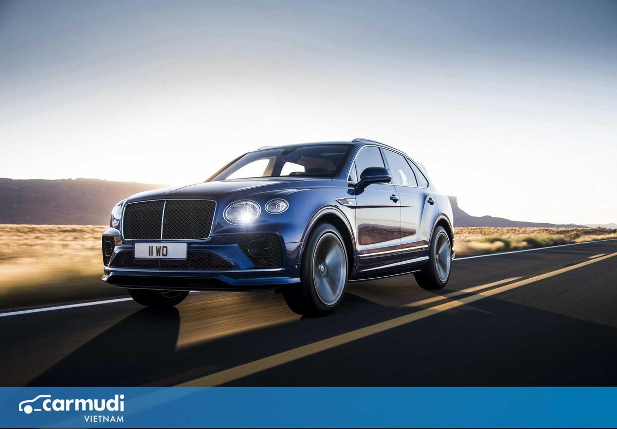 Ra mắt mẫu SUV nhanh nhất thế giới: Bentley Bentayga Speed 2021