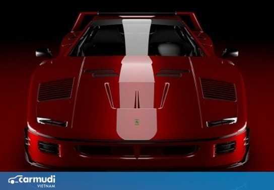 Mẫu xe one-off mới của Ferrari sắp sửa trình làng với cảm hứng từ huyền thoại F40