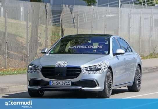 Chạy thử trên phố, Mercedes-Benz S-Class 2021 để lộ gần như toàn bộ ngoại thất