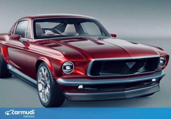 Telsa phiên bản Ford Mustang cổ cùng hiệu năng khủng ngang ngửa hypercar