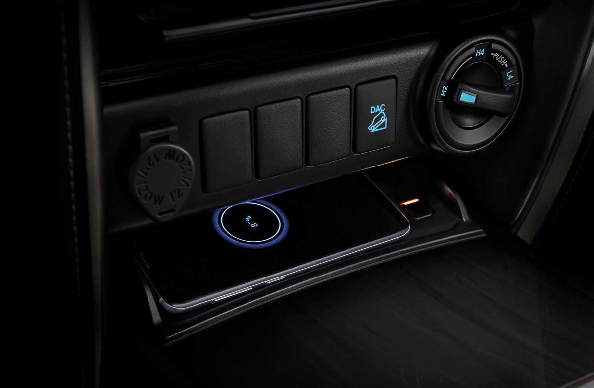 Nội thất của Toyota Fortuner 2021