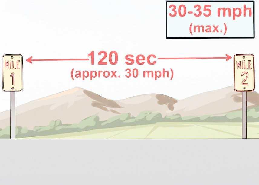 Đánh giá tốc độ di chuyển của xe