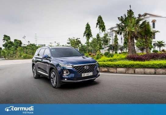 Hyundai Santa Fe 2020 giá lăn bánh bao nhiêu?