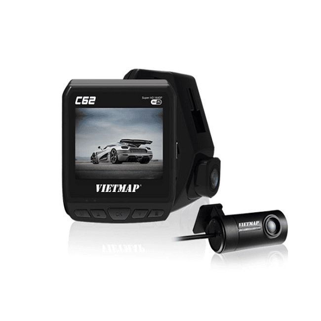 VietMap C62 có dung lượng 64GB, cảnh báo bằng giọng nói