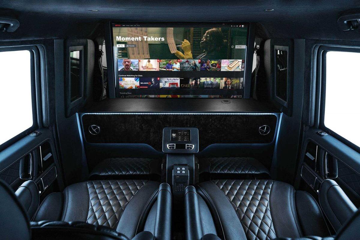 Nội thất Mercedes-AMG G63 của Inkas