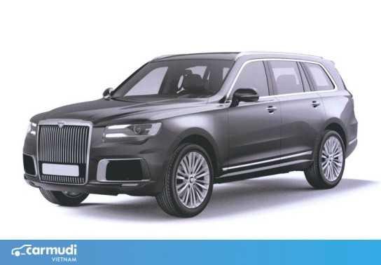 Aurus Komendant - "Cullinan nước Nga" lộ diện ngoại thất chuẩn sang trọng