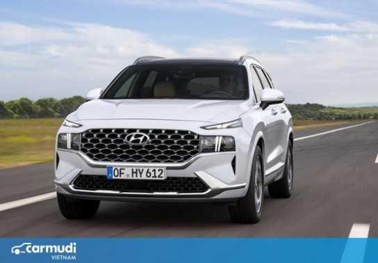 Ngắm nghía Hyundai Santa Fe phiên bản nâng cấp 2021