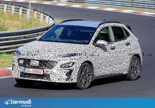 Lộ hình ảnh Hyundai Kona N bản thử nghiệm với nhiều đổi mới về thiết kế