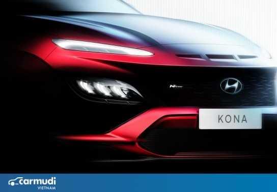 Một vài hình ảnh về phiên bản nâng cấp của Hyundai Kona được hé lộ