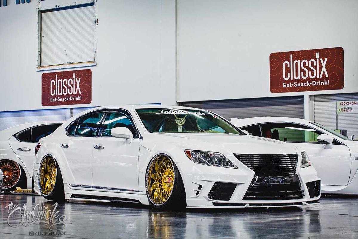 Lexus LS460 2016 gắn bánh độ 3-piece wheels